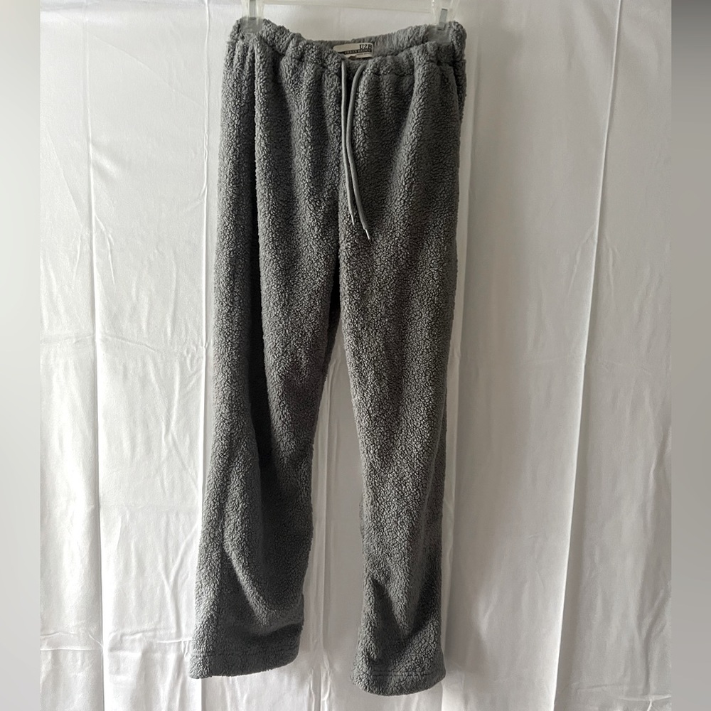 Small Faux Fur Teddy Sweatpants 🧸